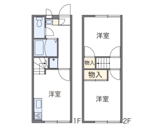 レオパレスＴ＆Ｓの物件間取画像